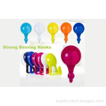 Home Decorative Strong Removable Wall Hooks for Bathroom ,